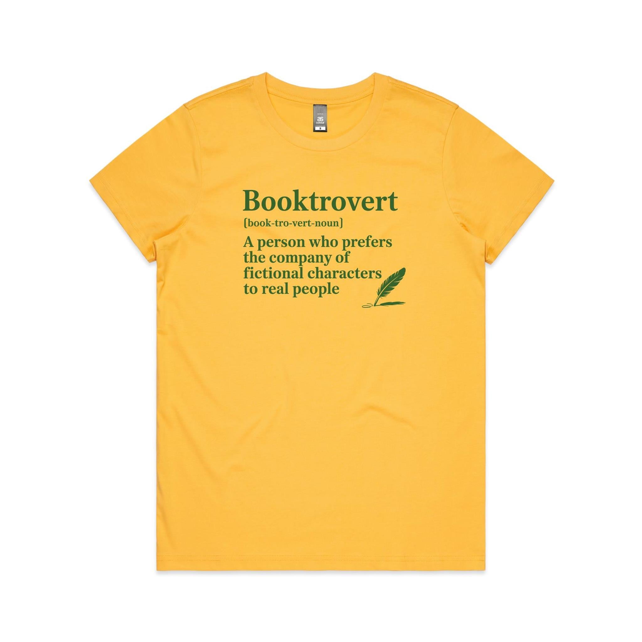 Booktrovert, Book Introvert - Womens T-shirt
