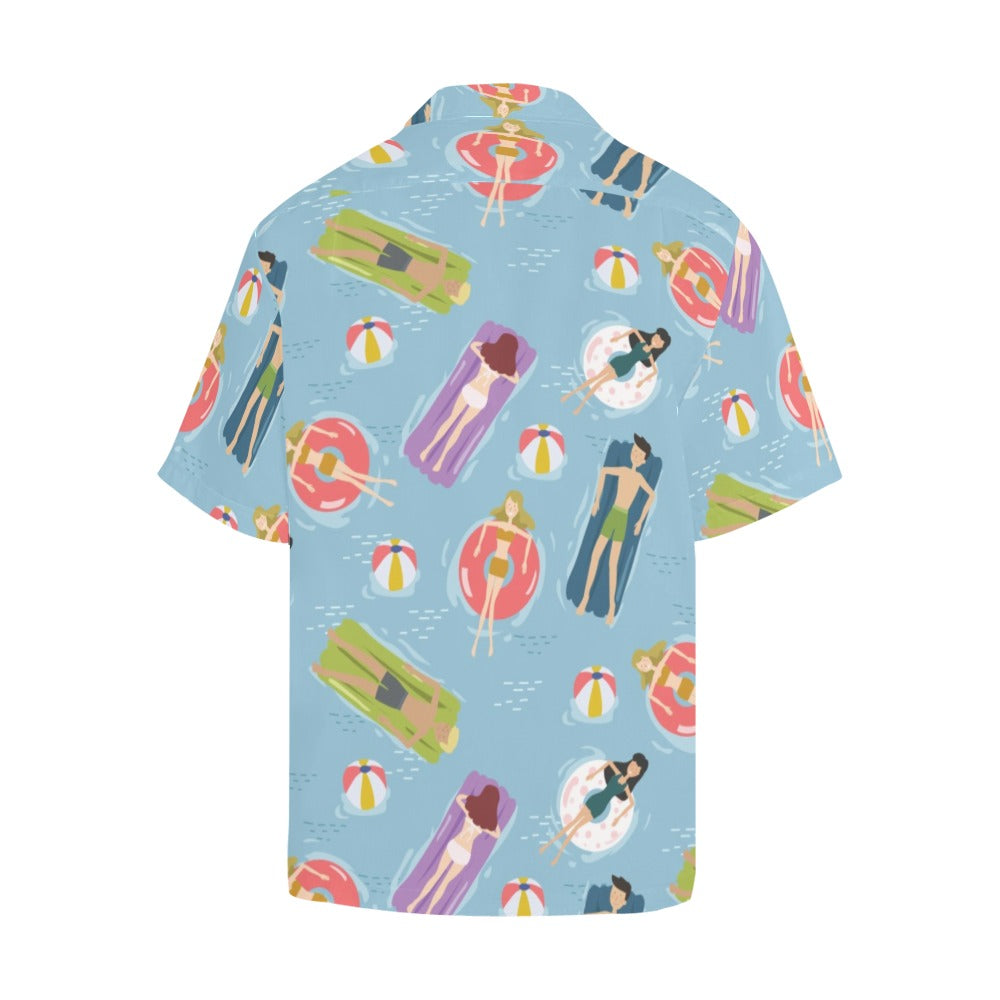 Beach Float - Mens Hawaiian Shirt