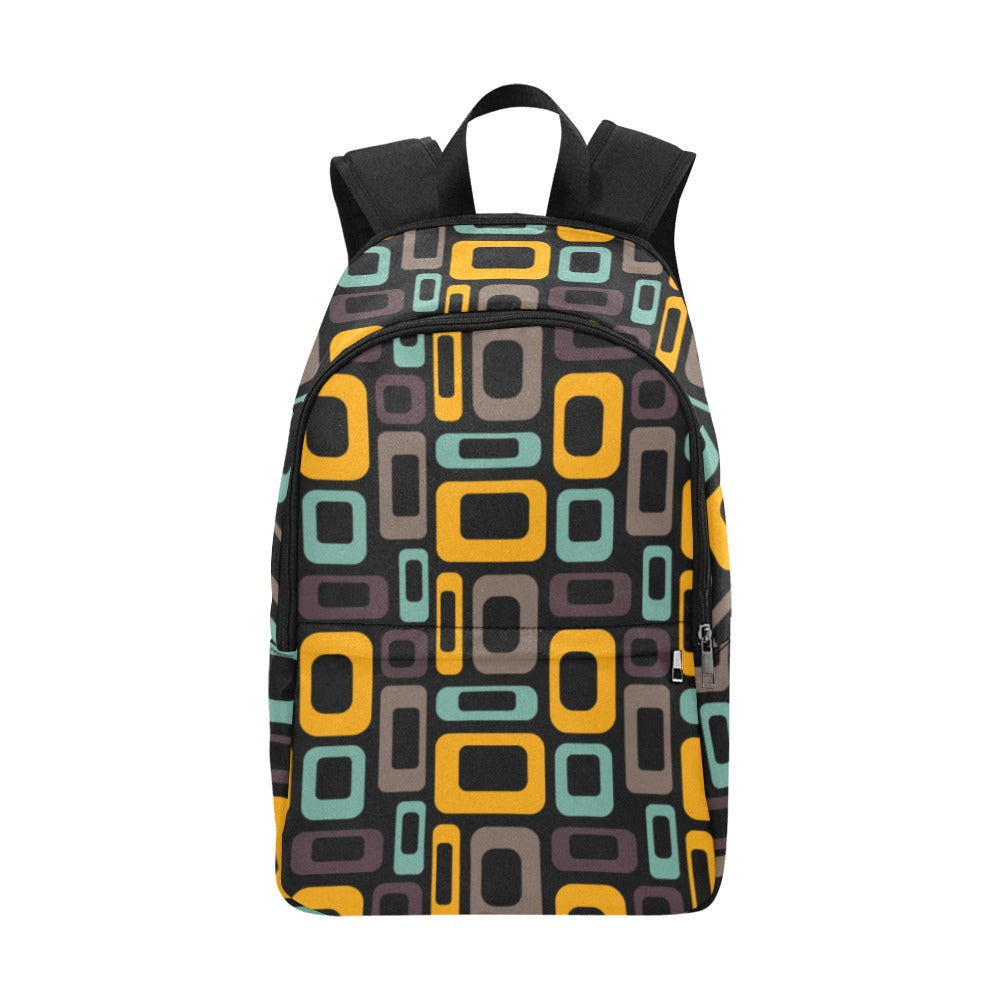 Retro Pattern - Fabric Backpack