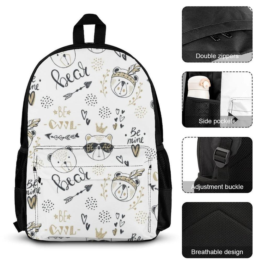 Bears - Three Piece Backpack Set