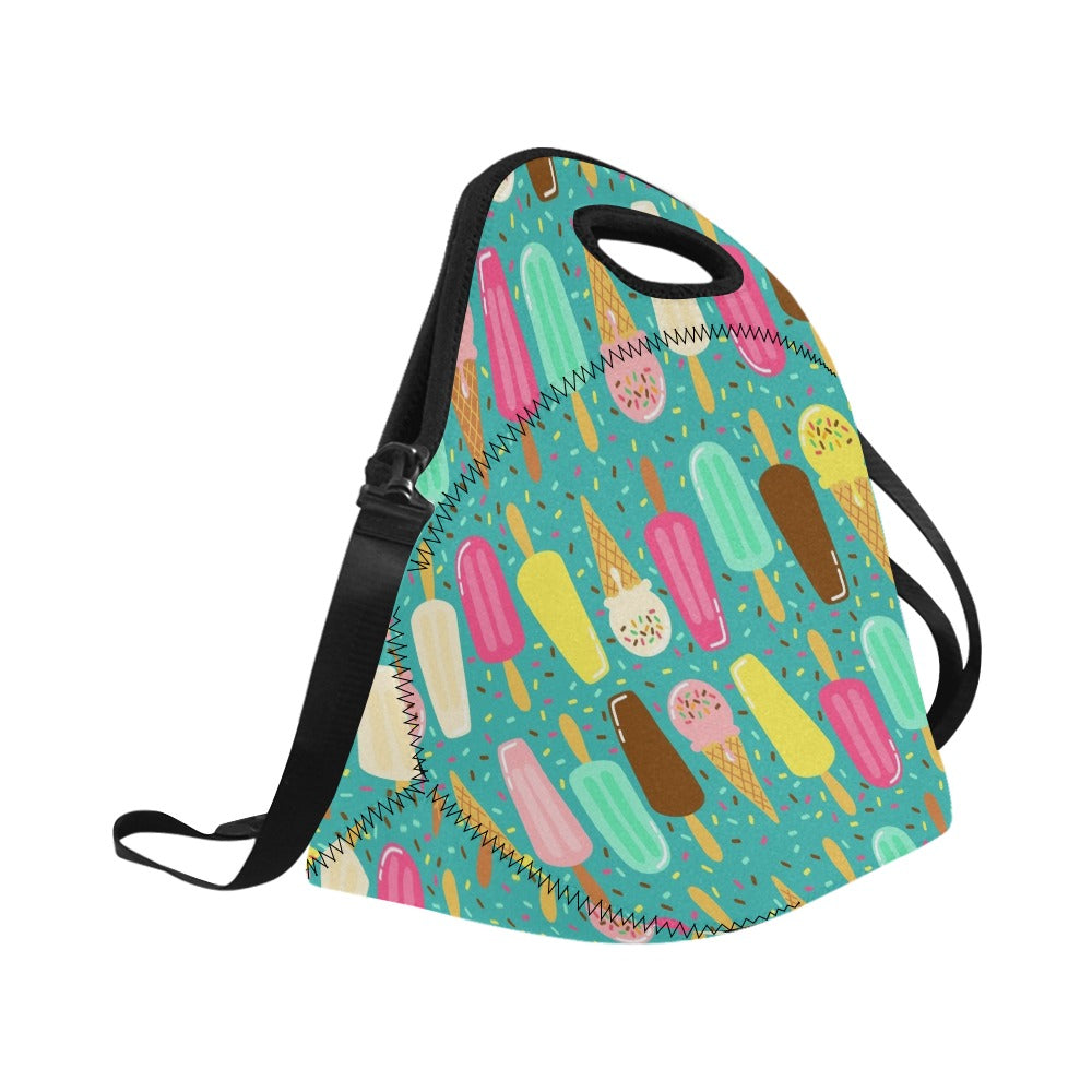 Ice Cream - Neoprene Lunch Bag Neoprene Lunch Bag Printed Offshore