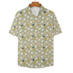 Chicken Life Women's Collared Pocketless Short Sleeve Shirt