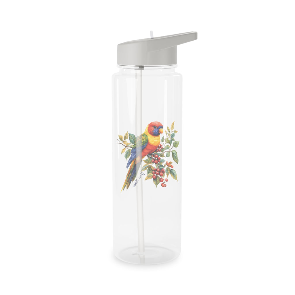 Personalised - Lorikeet - Clear Tritan Water Bottle