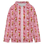 Cherry Ice-Cream Women's Full-Zip Hoodie