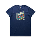 Cassette Tape And Pencil - Womens T-shirt