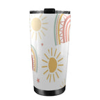 Pastel Rainbows - 20oz Mobile Tumbler with Lid (Black Lock) 20oz Travel Mug Printed Offshore