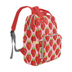 Strawberry Characters - Multi-Function Backpack, Nappy / Diaper Bag