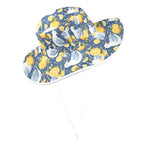 Lemon Seagull Wide Brim Bucket Hat Wide Brim Bucket Hat Birds Printed Offshore
