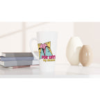 For Life's Big Decisions - White Latte 17oz Ceramic Mug Latte Mug Funny Globally Fulfilled