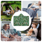 Science Love Kids Hooded Blanket 100cm x 130cm Kids Hooded Blanket Printed Offshore Science