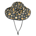 Planets Wide Brim Bucket Hat Wide Brim Bucket Hat Printed Offshore Space