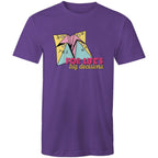 For Life's Big Decisions - Mens T-Shirt Purple Mens T-shirt Games Printed In Australia