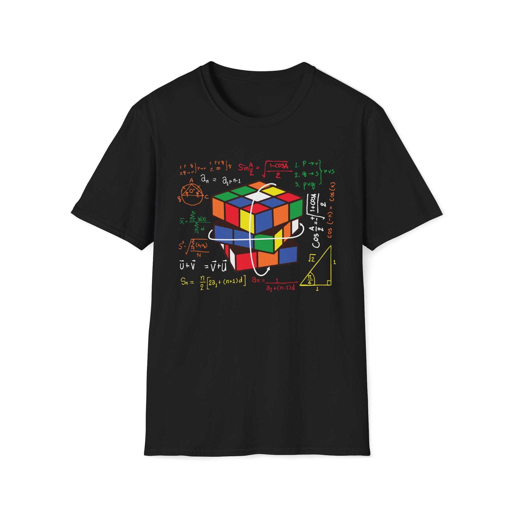 Game Cube Math Illustration Unisex T-Shirt