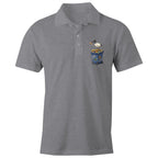 Bin Chicken Australian Ibis AS Colour Chad Polo Shirt