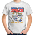 I Need Some Space - Kids Youth T-Shirt White Kids Youth T-shirt Printed In Australia Space