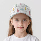 Quirky Dinosaurs Kids Baseball Cap