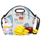 Faces - Neoprene Lunch Bag Neoprene Lunch Bag Printed Offshore