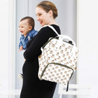 Cheeky Cats Multi-Function Backpack, Nappy / Diaper Bag Multi-function Backpack, Nappy / Diaper Bag animal Printed Offshore