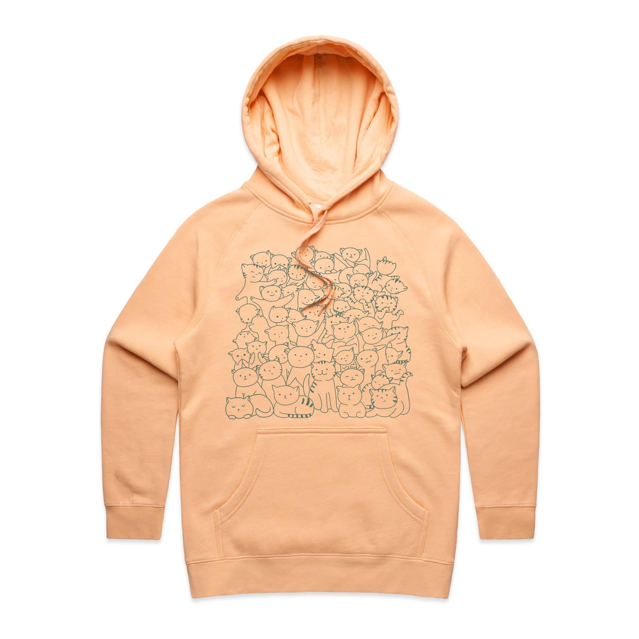 Lots And Lots Of Cats Women's AS Colour Hoodie