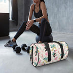 Toucans In Pink Duffle Bag Duffle Bag Printed Offshore