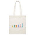 Chess Parcel Canvas Tote Bag Default Title Small Tote Bag Chess Printed In Australia