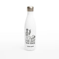 Personalised - Skeleton, I've Got Your Back - White 17oz Stainless Steel Water Bottle Default Title Personalised Water Bottle customise Globally Fulfilled personalise