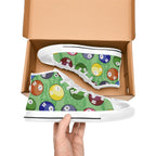 Pool Balls - Kids High Top Canvas Shoes