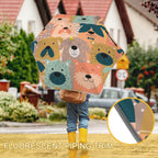 Lots Of Dogs Kids Safe Round Corner Umbrella Kids Safe Round Corner Umbrella animal Printed Offshore