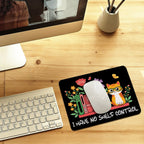 I Have No Shelf Control, Reading - Leather Mouse Pad Leather Mouse Pad Printed Offshore Reading