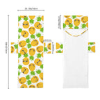 Cool Pineapples Beach Chair Towel Cover with Side Pockets