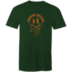 Forever Anxious - Mens T-Shirt Forest Green Mens T-shirt Printed In Australia