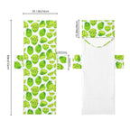 Cute Limes Beach Chair Towel Cover with Side Pockets
