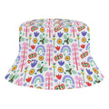 Rainbows And Butterflies Kids Bucket Hat black Kids Bucket Hat animal Printed Offshore