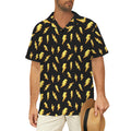 Lightning Bolts Men's Short Sleeve Hawaiian Shirt Men's Hawaiian Shirt (New) comic Printed Offshore