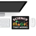Science, Magic That Works Leather Mouse Pad Leather Mouse Pad Printed Offshore Science