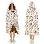 Kangaroos Kids Hooded Blanket 100cm x 130cm