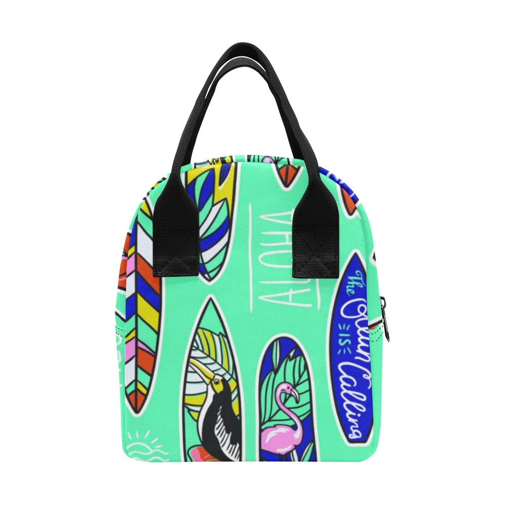 Surfboards - Zipper Lunch Bag Zipper Lunch Bag Printed Offshore