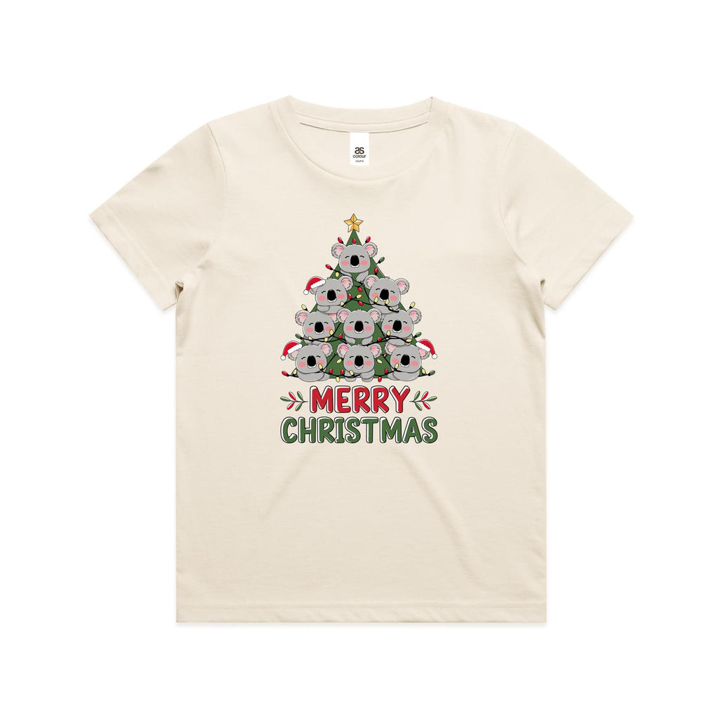 Koala Christmas Tree - Kids T-shirt