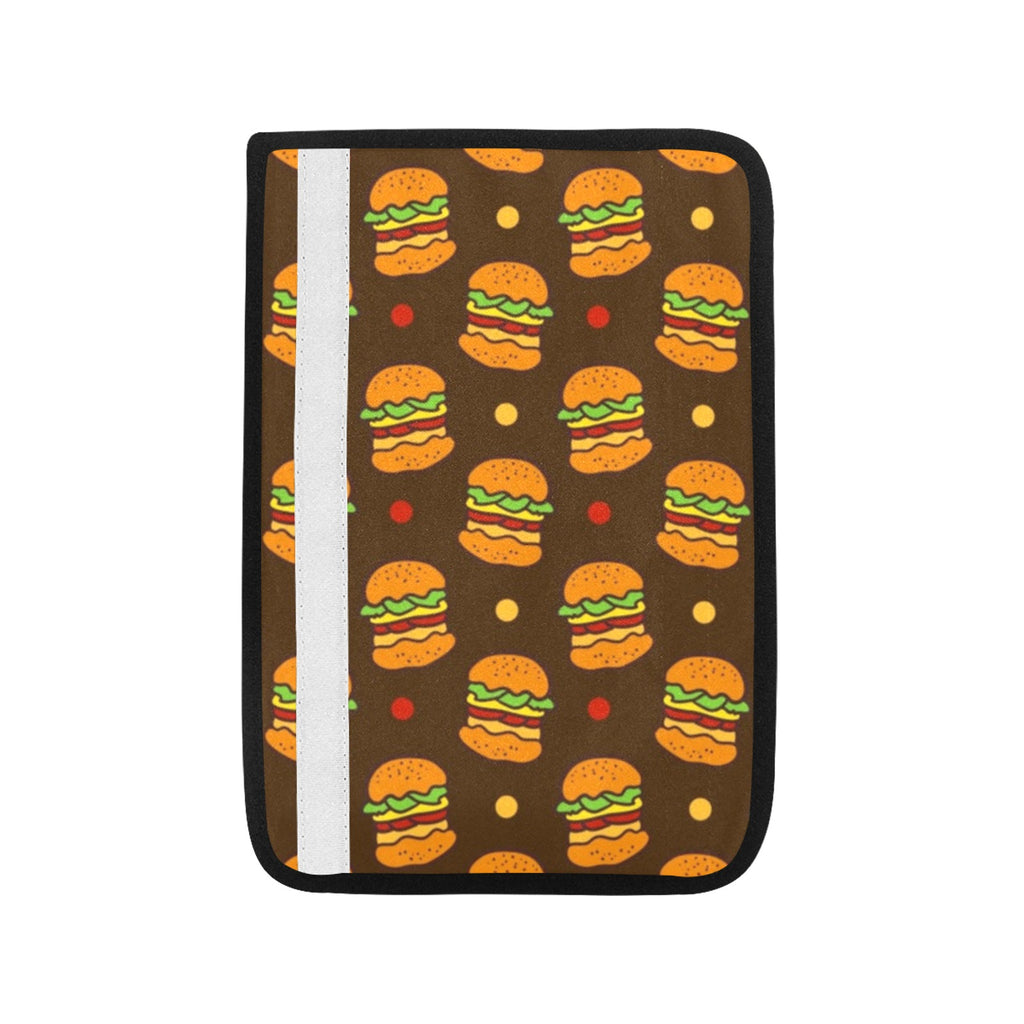 Burgers Car Seat Belt Cover 7''x10'' (Pack of 2) Car Seat Belt Cover 7x10 (Pack of 2) Food Printed Offshore