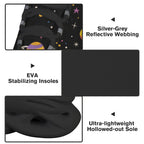 Colourful Space Women's Twisted Sole Sneakers