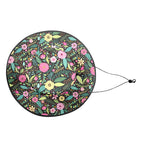 Bright Floral And Leaves Wide Brim Bucket Hat Wide Brim Bucket Hat Plants Printed Offshore