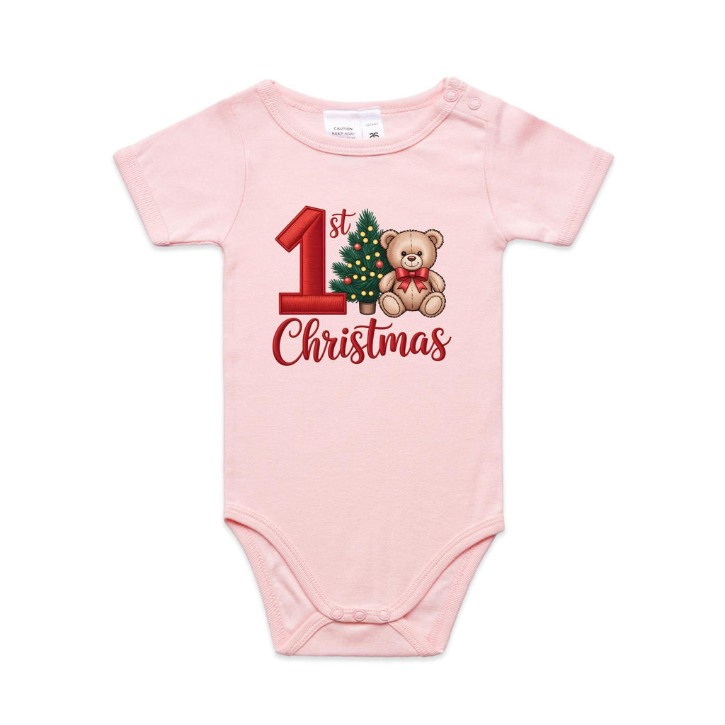 Baby's First Christmas - Baby Bodysuit