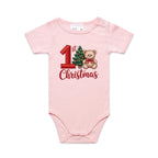 Baby's First Christmas - Baby Bodysuit
