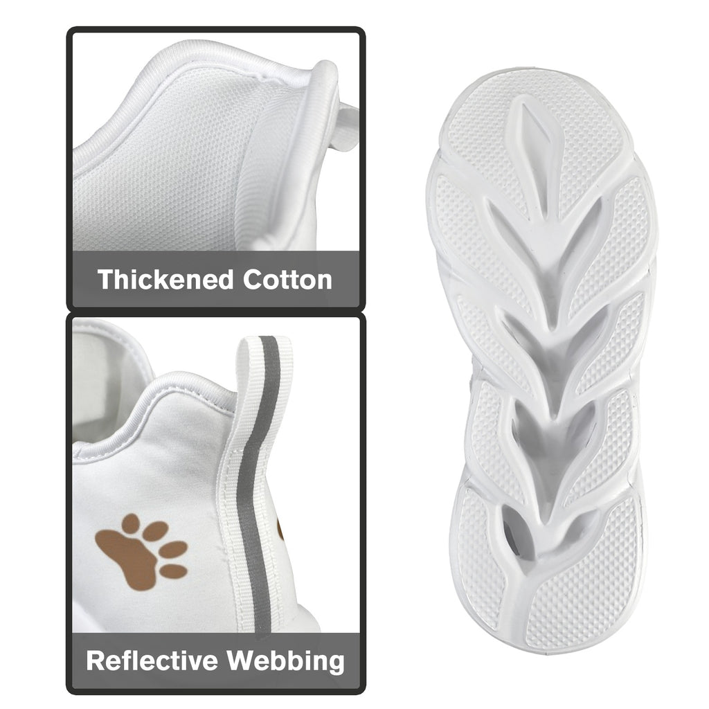 Paw Prints Women's Twisted Sole Sneakers