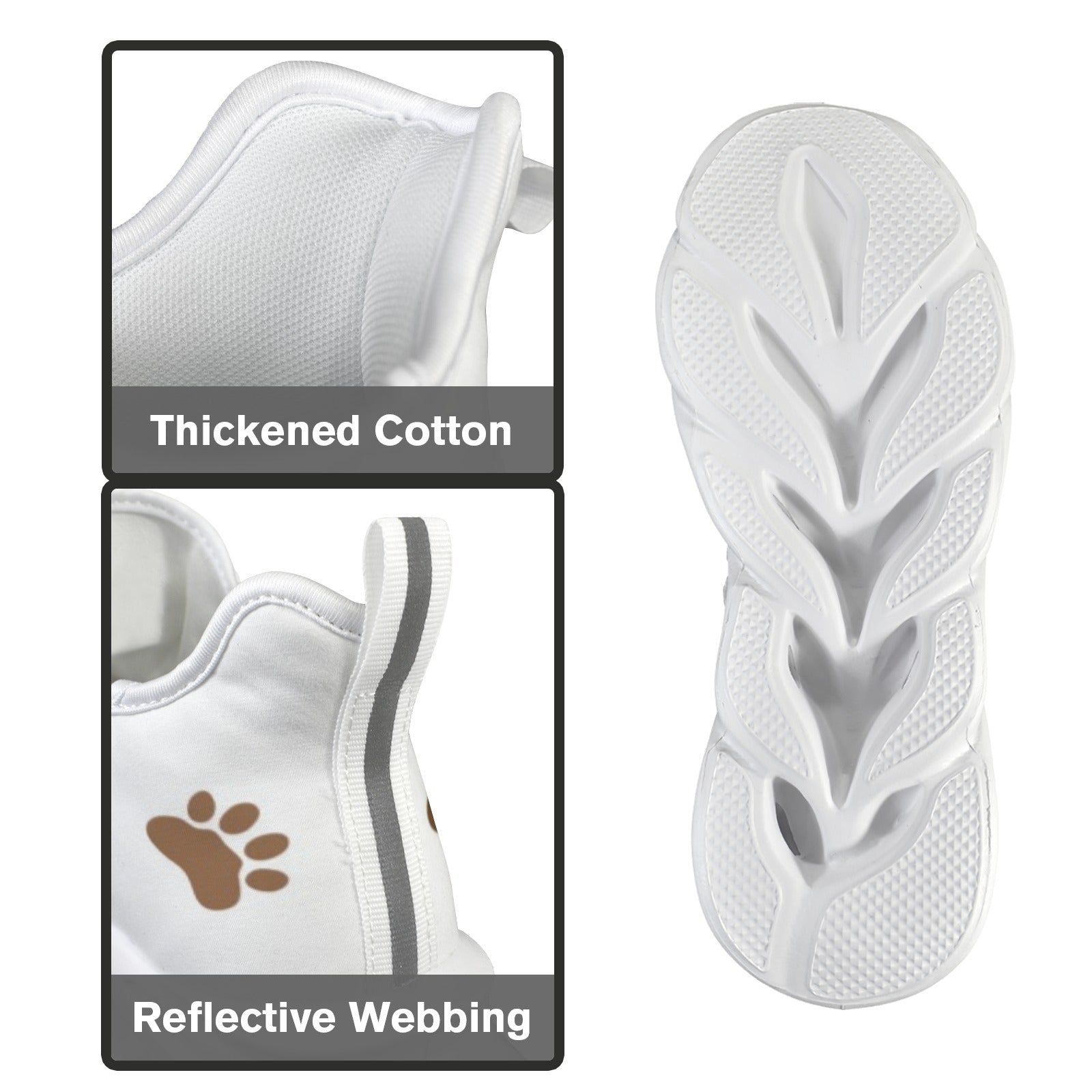 Paw Prints Women's Twisted Sole Sneakers