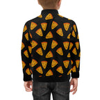 Pizzas Kids Bomber Jacket Kids Bomber Jacket Food Printed Offshore