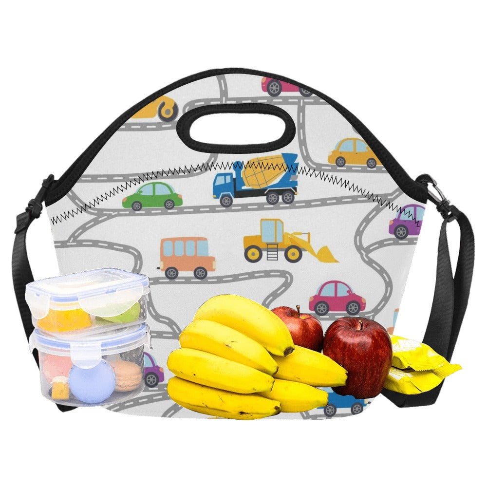On The Road - Neoprene Lunch Bag Neoprene Lunch Bag Printed Offshore