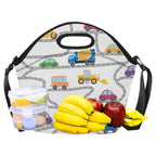 On The Road - Neoprene Lunch Bag Neoprene Lunch Bag Printed Offshore