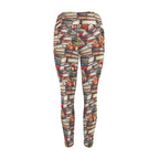 Watercolour Books - Women's High Waist Pockets Yoga Leggings