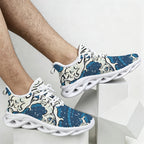 Japanese Waves Men's Twisted Sole Sneakers